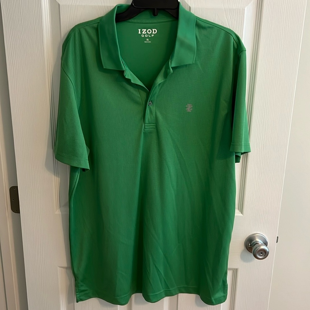 IZOD green golf polo